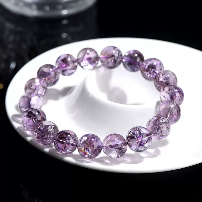 Amethyst Aura – Calm & Spiritual Awakening Bracelet