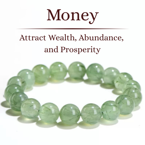 Green Rutilated Quartz – Wealth, Abundance & Breakthrough Bracelet